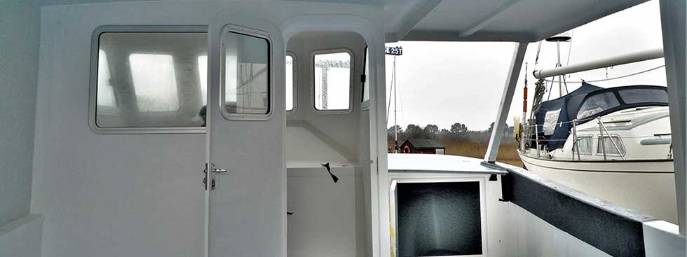 large catamaran fishing vessel